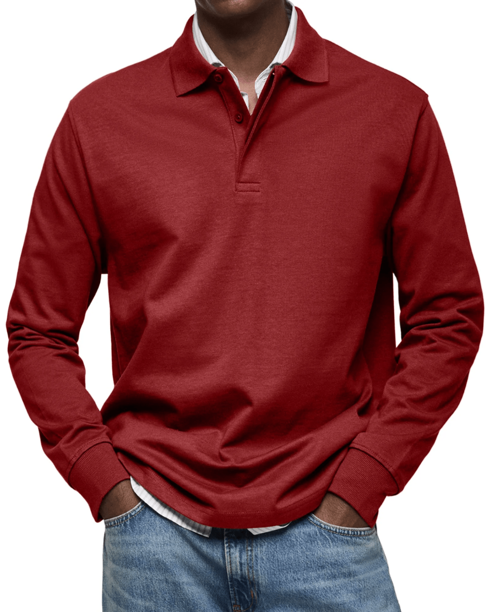 Jersey polo relajado