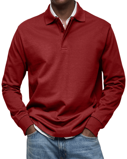 Jersey polo relajado