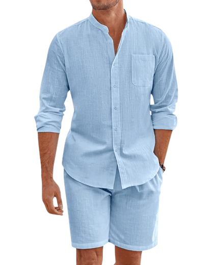 Conjunto de lino de verano