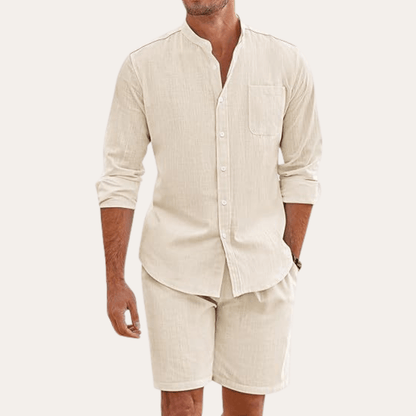 Conjunto de lino de verano