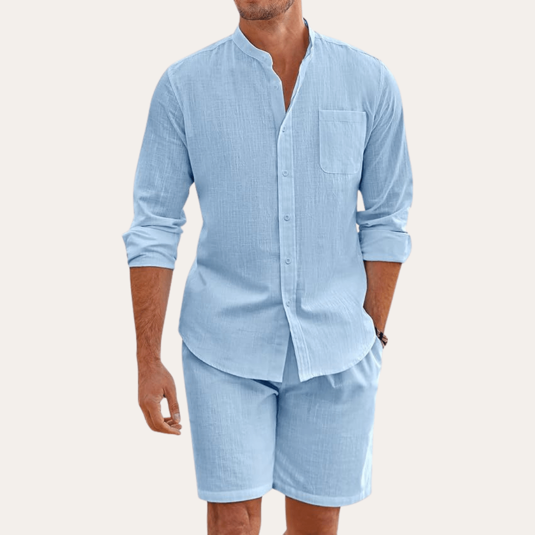 Conjunto de lino de verano