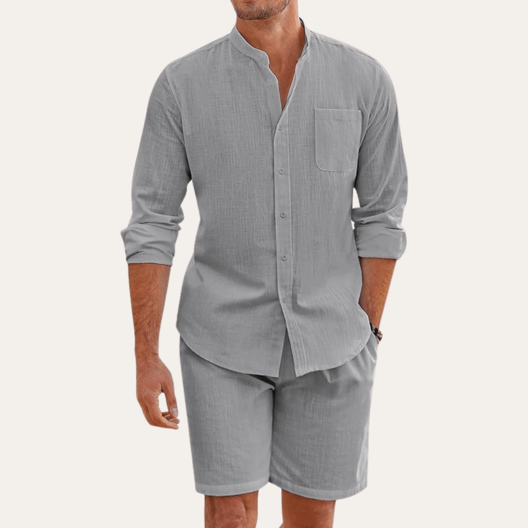 Conjunto de lino de verano