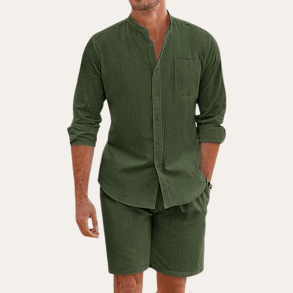 Conjunto de lino de verano