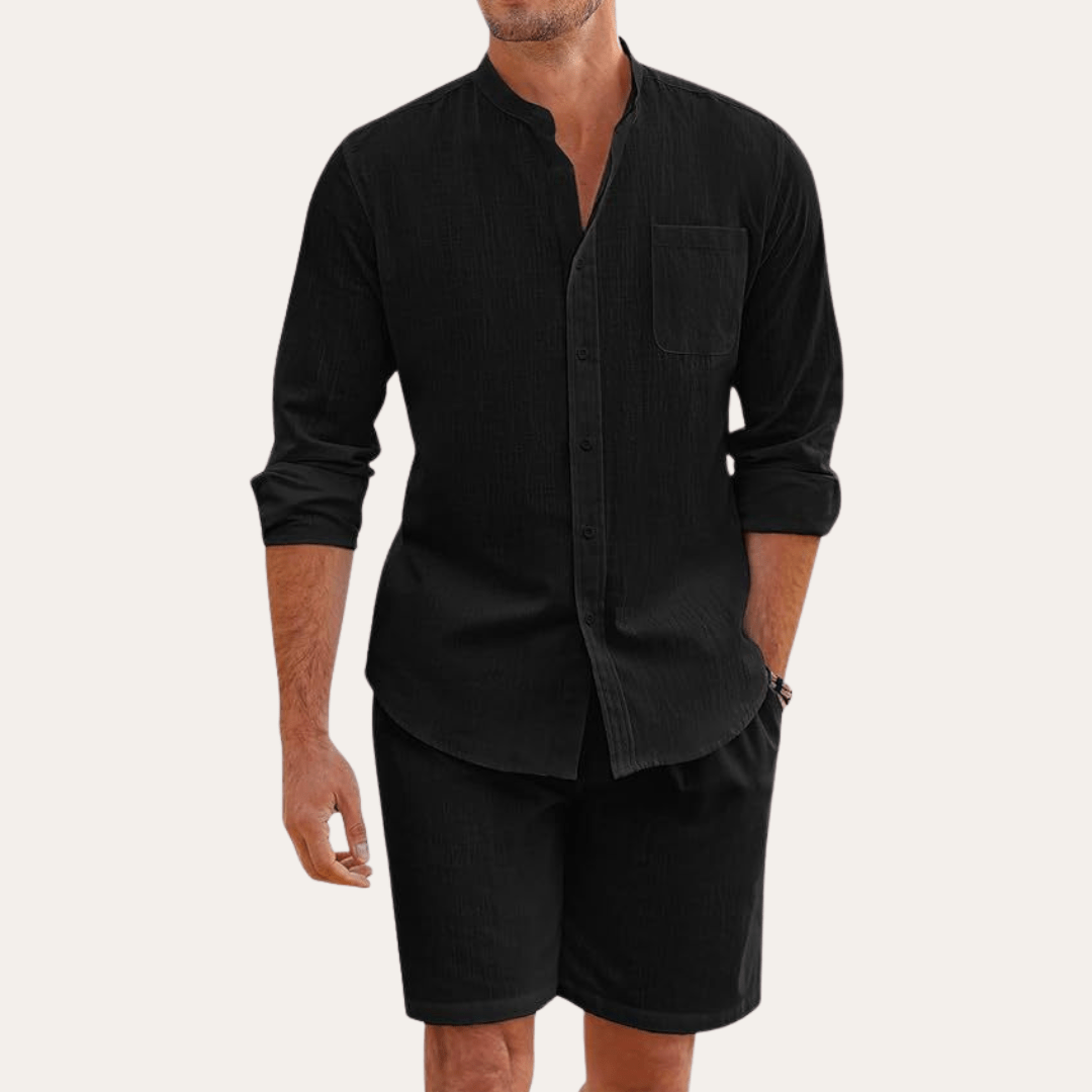 Conjunto de lino de verano