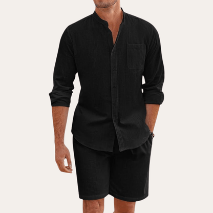 Conjunto de lino de verano
