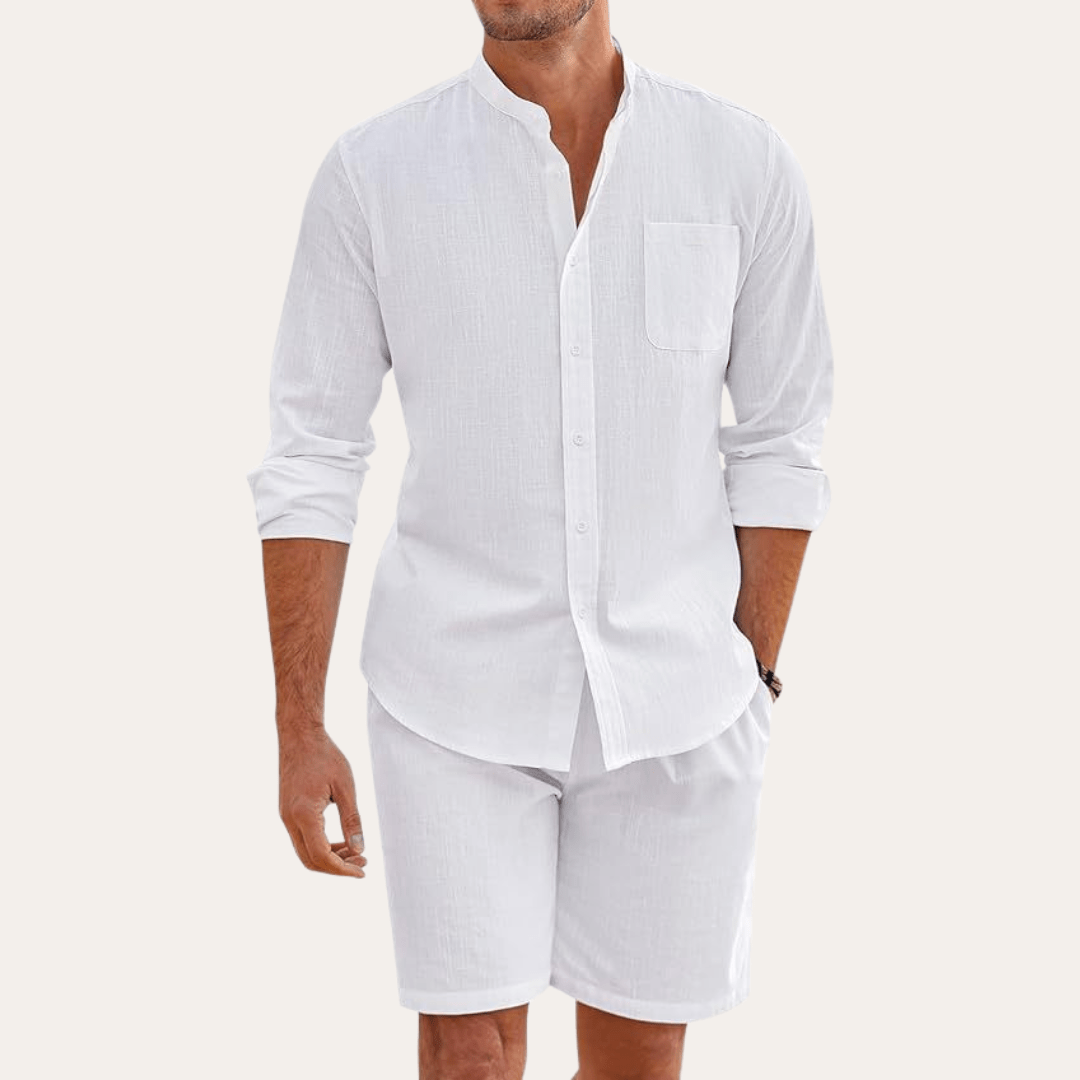 Conjunto de lino de verano