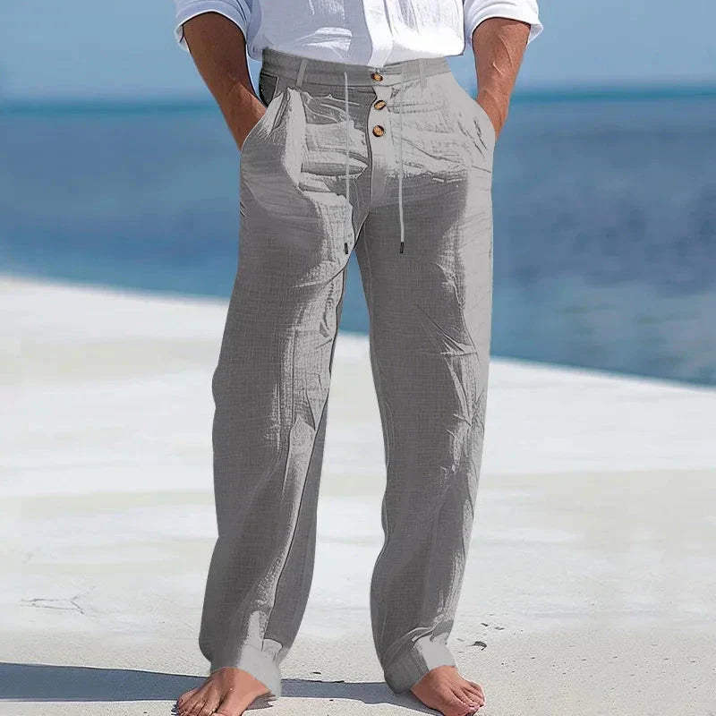 Pantalón de lino de verano