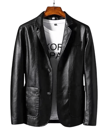 Chaqueta de cuero premium