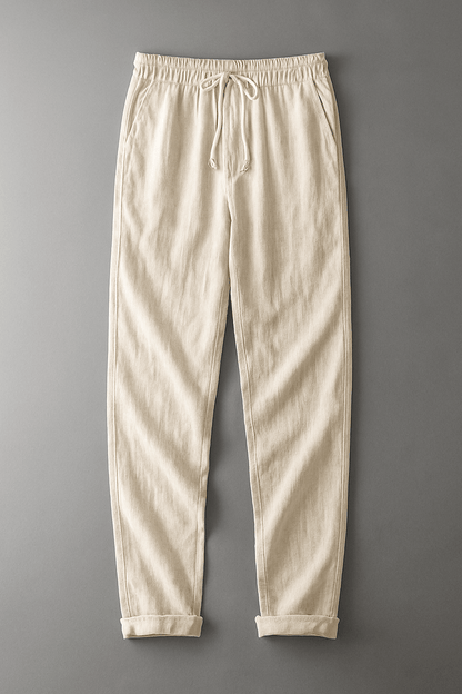 Pantalón de lino con estilo