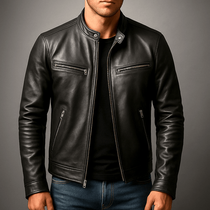 Chaqueta de cuero vintage