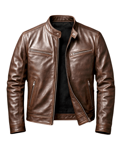 Chaqueta de cuero vintage