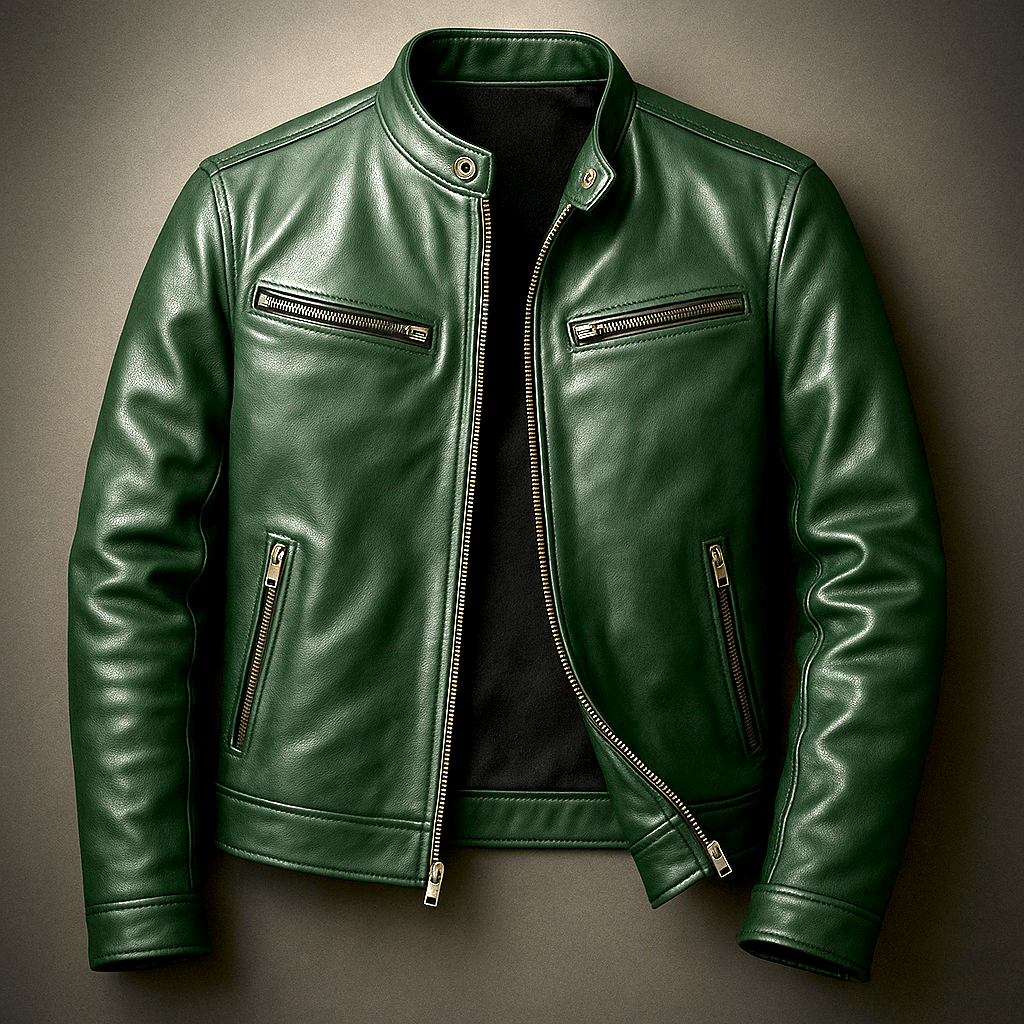 Chaqueta de cuero vintage