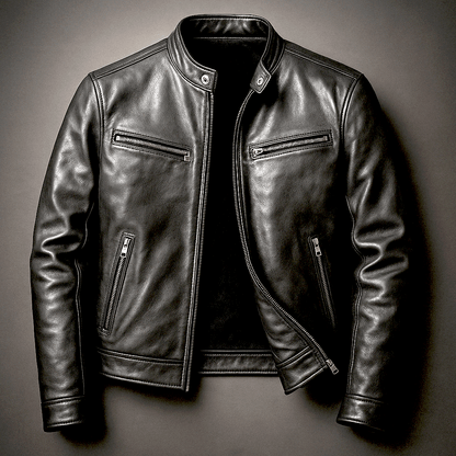 Chaqueta de cuero vintage